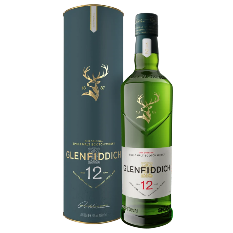 Glenfiddich 12 Year Old Single Malt Scotch Whisky bottle in Lebanon
